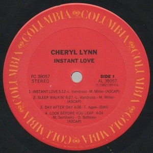 Cheryl Lynn Instant Love Vinyl LP Record 5