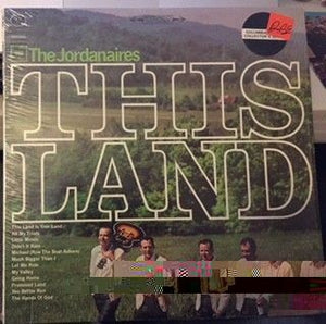 The Jordanaires This Land Vinyl LP Record Used 2