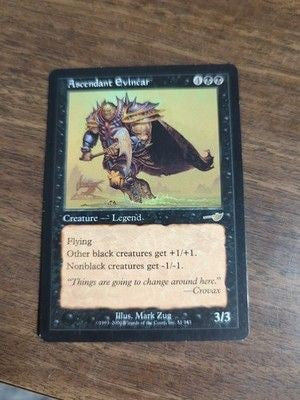 Ascendant Evincar Nemesis Magic The Gathering MTG Card Ungraded 1