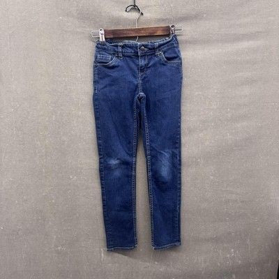 Levis Boyfriend Jeans Girls 8 Regular Blue Stretch Denim Skinny Fit Youth Pants
