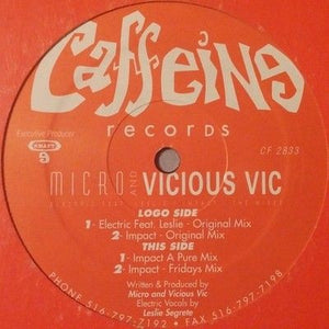 Micro & Vicious Vic Electric / Impact Vinyl Record 3