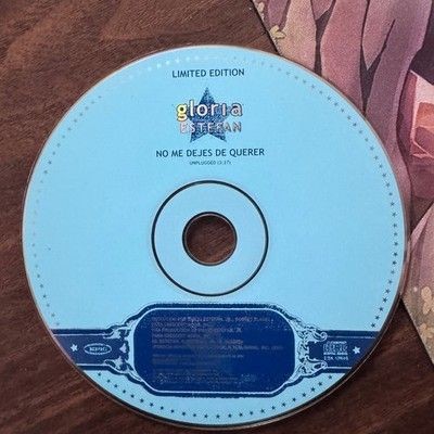 Gloria Estefan No Me Dejes De Querer Unplugged Limited Edition CD Single 2003