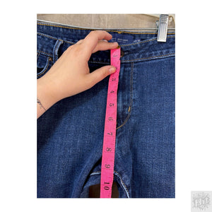 Levi's 524 Bootcut Women's Jeans Size 24W/38 Dark Wash 4