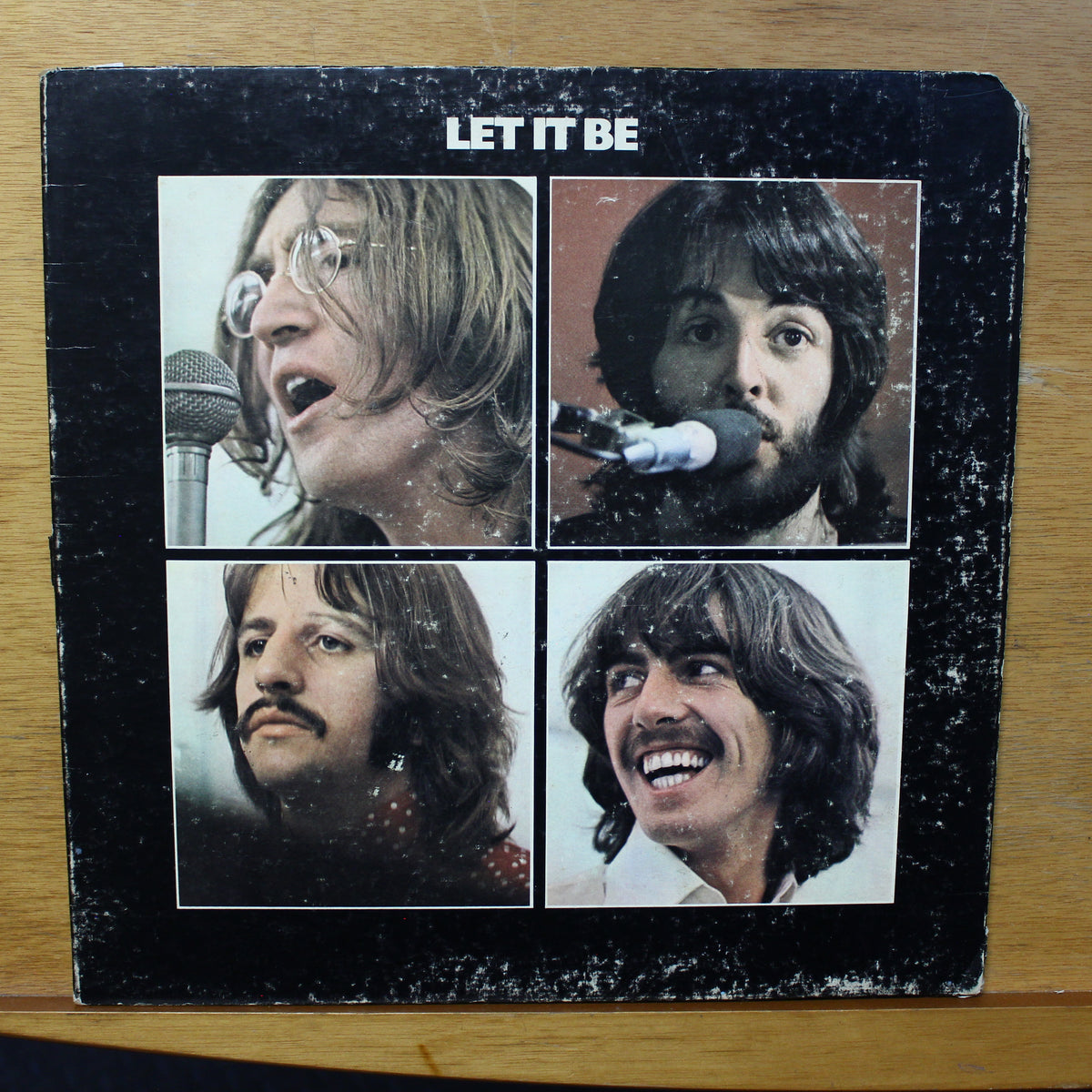 THE BEATLES LET IT BE LP Apple Records AR 34001