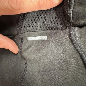 Mondetta Womens Jacket Medium Black Full Zip Mesh Panel Pockets Pre-Owned Excell 4