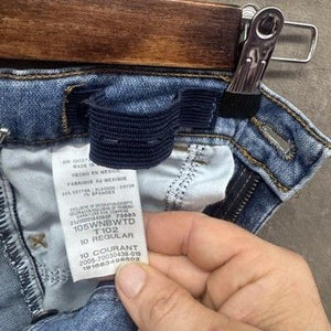 Wrangler Jeans Boys 10 Regular Blue Classic Fit Stretch Denim Adjustable Waist 2