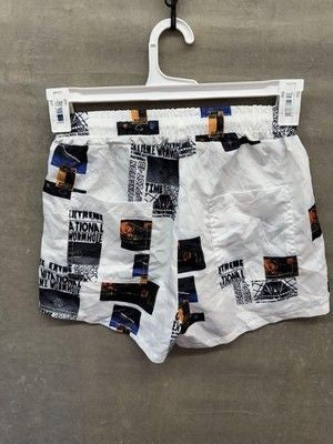 Made Extreme Mens Medium Gravitational Wormhole Space Graphic Shorts Pre-Owned G 4