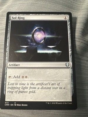 Sol Ring Starter Commander Deck MTG Regular Near Mint