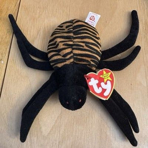 Ty Beanie Baby Spinner the Spider 1996 Used Retired Rare 1