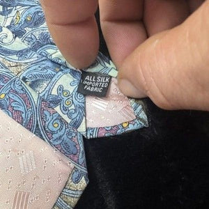 Vintage Adolfo 29 Collection Tie Mens Silk Paisley Floral Pattern Classic 90s Ko 2