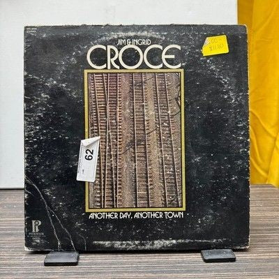 Jim & Ingrid Croce Another Day Another Town 12" Black Vinyl LP Pickwick