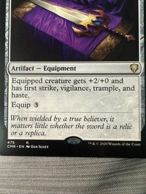 Sword of Vengeance Commander: Kamigawa: Neon Dynasty Regular 3