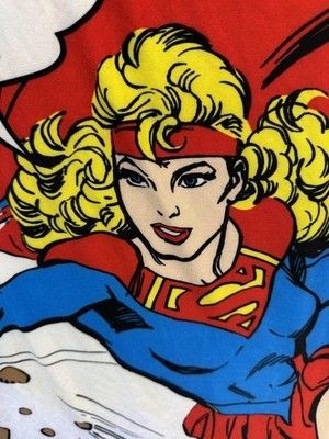 DC Comics Supergirl Womens Small Graphic Tank Dress Pre-Owned Excellent 3