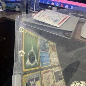 Pokemon Japanese Neo Genesis 9 Card Promo Binder  1999 4