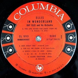 Ray Ellis And His Orchestra Ellis In Wonderland Vinyl LP Record 3
