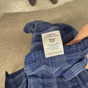 George Shirt Mens Small Plaid Short Sleeve Button Up Pocket Lightweight Casual 2