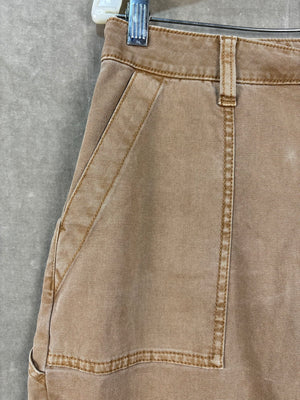 Old Navy Cargo Pants Tan Size 4 Women Good Condition Multiple Pockets 3