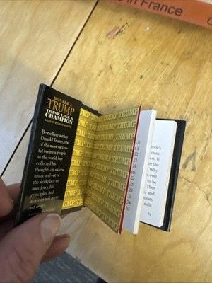 Think Like a Champion : Donald J. Trump, 2011, New (Abridged Miniature Editions)