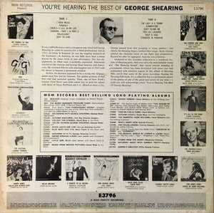 George Shearing Vinyl LP Record You're Hearing The Best Used Jazz Album 4