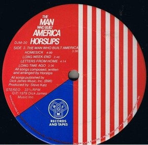 Horslips Vinyl LP Record The Man Who Built America Used 4