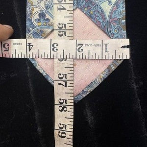 Vintage Adolfo 29 Collection Tie Mens Silk Paisley Floral Pattern Classic 90s Ko 3