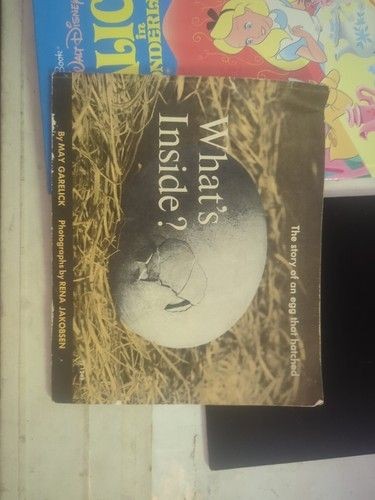 Book - What's Inside? - By May Garelick- Scholastic - PB 1955 Original