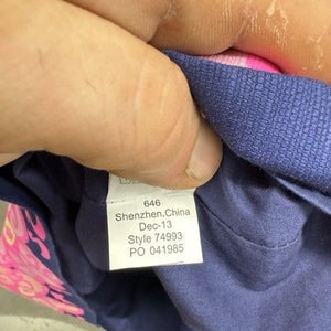 Lilly Pulitzer Dress Womens 6 Navy Delia Shift Fountain Hopping Engineered New w 5