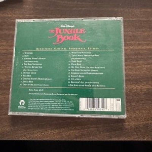 Walt Disney Jungle Book Original Soundtrack Remastered Case Only Good Condition 2