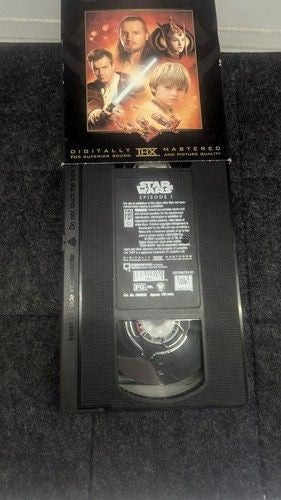 Star Wars: Episode I: The Phantom Menace (1999) VHS - Full Screen THX Sound 3