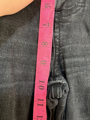 Lee Rider Black Denim Jeans with Classic Fit and Pockets 4