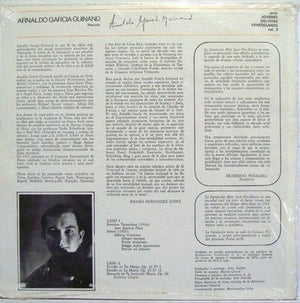 Arnaldo Garcia Guinand Pianista Vinyl LP Record Used 2