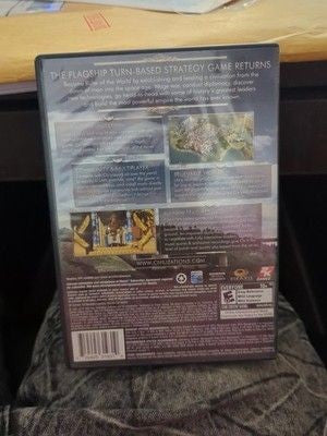 Civilization 5 - Sid Meier (PC, DVD, 2010) complete w/ manual and poster Read 3