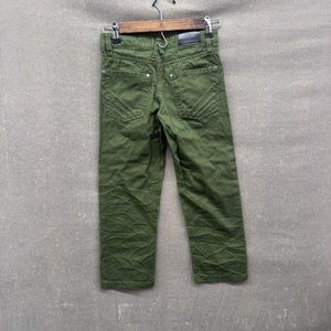 Akademiks Boys Cotton Casual Jeans Green Straight Leg Size 8 Pre-Owned Good 3