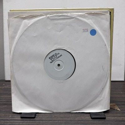 Unknown Artist White Label 12" White Vinyl Record Single Paper Sleeve DJ Promo