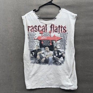 Vintage Rascal Flatts Shirt Mens Extra Large 2005 Tour Band Country Distressed U 2