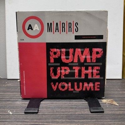 MARRS Pump Up The Volume 12" Vinyl Record Single Red 1987 4AD House