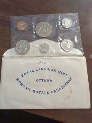 1972 Canada Uncirculated Mint Set Rare Original Choice Set 3