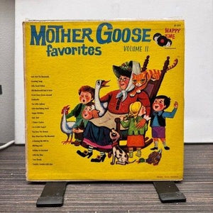 Mother Goose Favorites Volume II 12 Inch Black Vinyl LP Used Happy Time Album 1