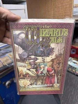 The Wizard's Tale Kurt Busiek David Wenzel Hardcover Fantasy Graphic Novel Magic
