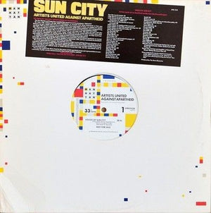 Artists United Against Apartheid Voices Of Sun City 12" Vinyl Record 2