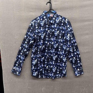 1 Like No Other Shirt Mens Medium Geometric Pattern Long Sleeve 43/36 500 1