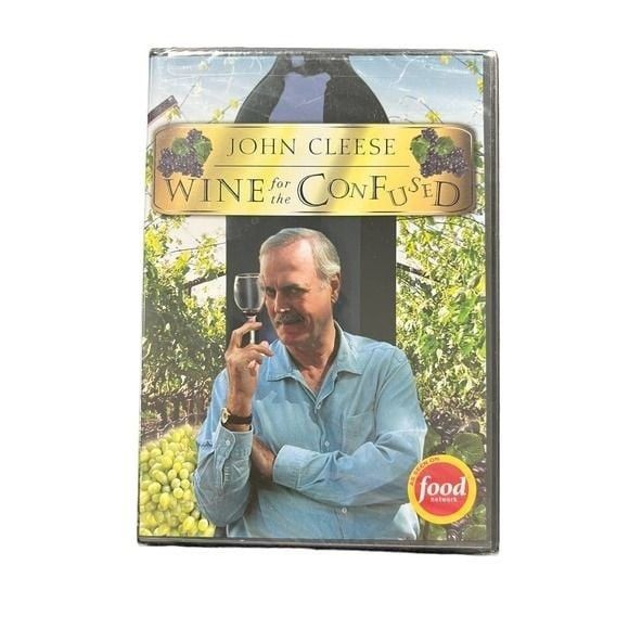John Cleese Wine for the Confused DVD New Sealed Food Network Special