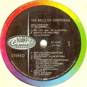 Eddie Dunstedter The Bells Of Christmas Vinyl LP Record Used 3