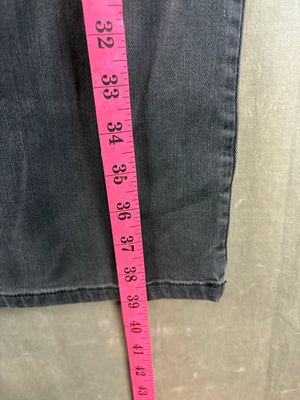 St. John's Bay Women's Jeans Dark Gray Straight Leg Size 18 Good Condition 5