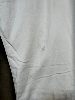 White Banana Republic Martin Stretch Pants, Size 4L 4
