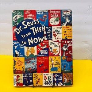 Dr Seuss From Then to Now Hardcover Biographical Retrospective Art Random House 2