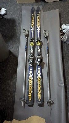Rossignol Dualtec Energy Skis 191cm With Salomon Bindings Used