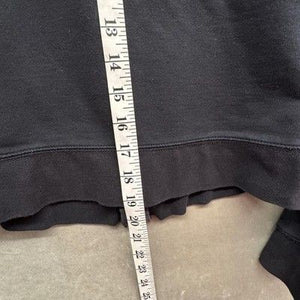 Armani Exchange A|X Hoodie Womens Small Black Full Zip Logo Cropped Sweatshirt 5