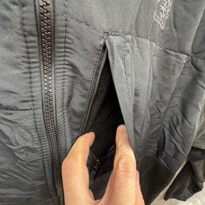 Beverly Hills Polo Club Jacket Mens 2XL Black Gray Fleece Full Zip Pockets Logo 4