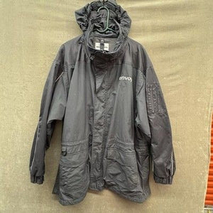 Envoy Aramark WearGuard Mens XL Gray Hooded Nylon Work Parka Pre-Owned Good 4